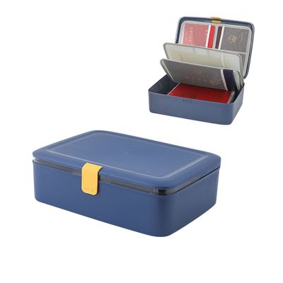 Large Capacity Household File Storage Box Magnetic Closing 37.2*27.6*12.3cm