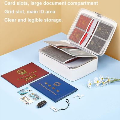 Large Capacity Household File Storage Box Magnetic Closing 37.2*27.6*12.3cm