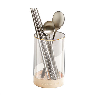 2 Different Sizes Multipurpose Plastic Kitchen Countertop Drying Cutlery Storage Holders Utensil Organizer