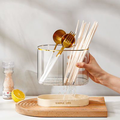 2 Sizes Kitchen Countertop Storage Utensil Holder Silverware Chopstick Organizer