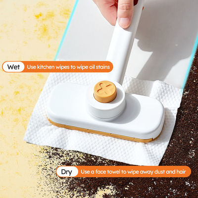 Kitchen Cleaning Replaceable Rag Cleaning Brush With Handle