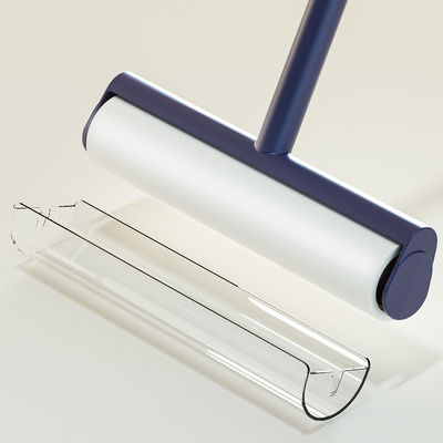 100cm Long Handle Large Sticky Lint Rollers Ceiling Floor Dust Cleaning Brushes For Pet Hair Removal